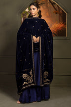 Zari Embroidered Shawl - 0030