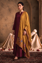 Resham Embroidered Shawl - 0009