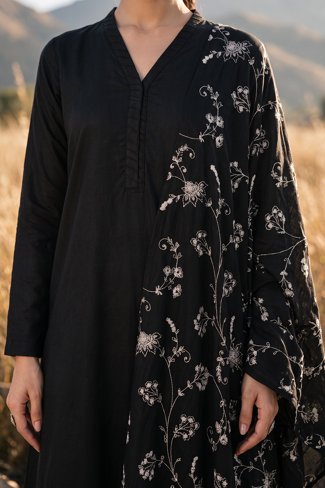 Sequin Shawl - 0011