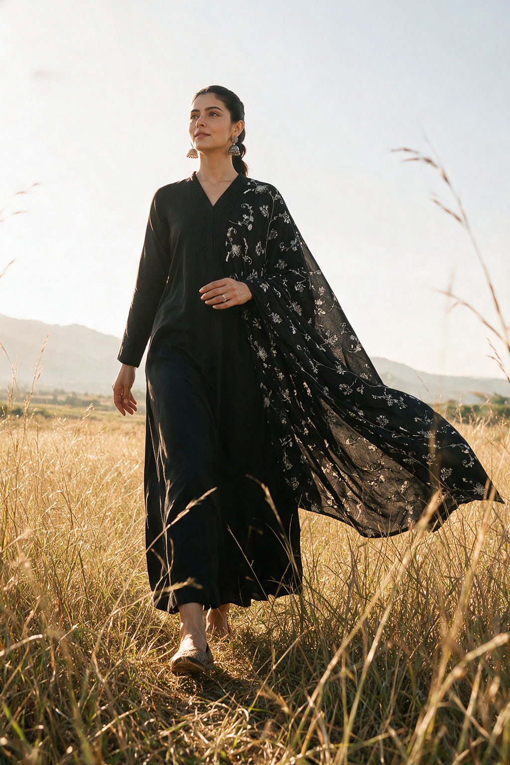Sequin Shawl - 0011