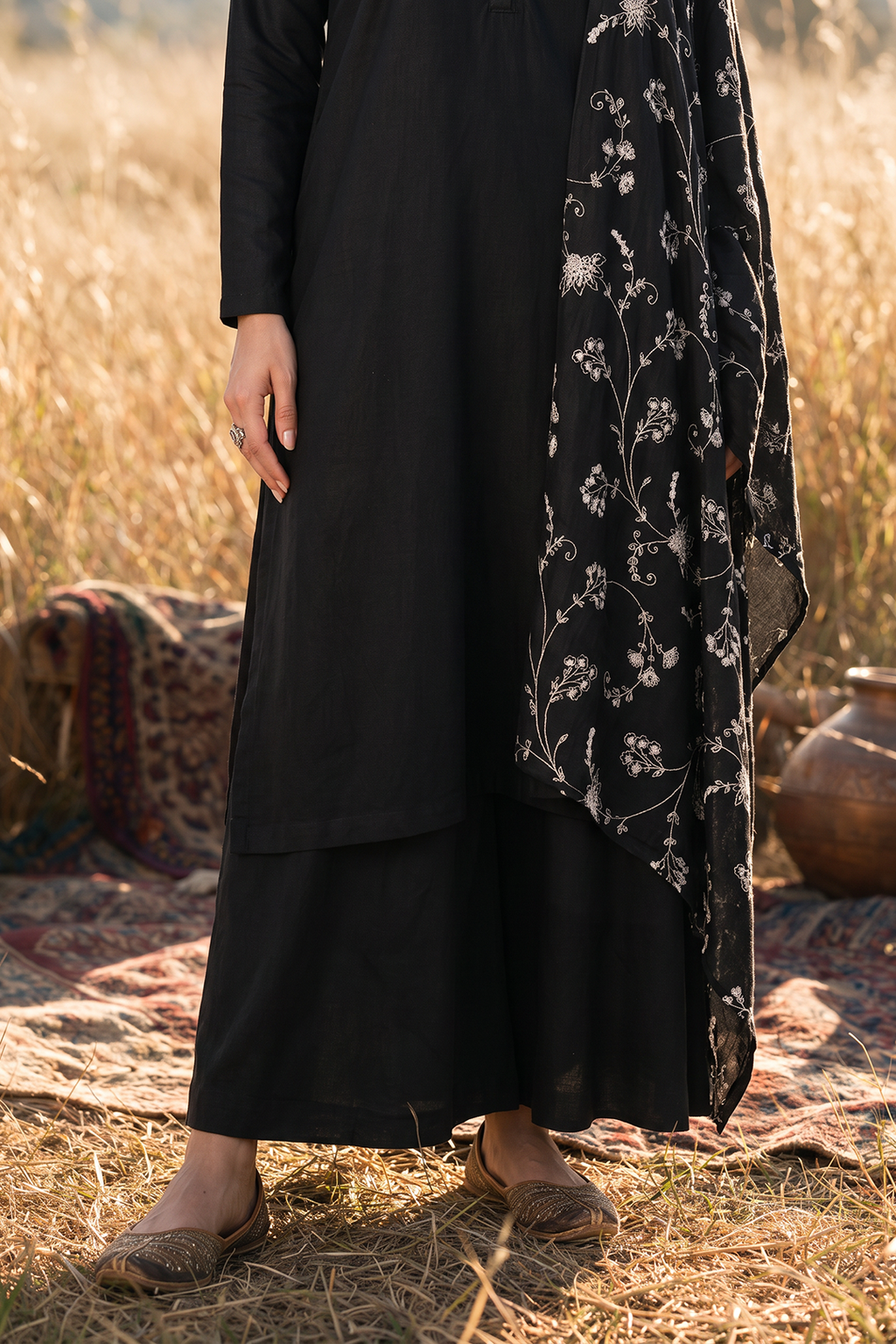 Sequin Shawl - 0011
