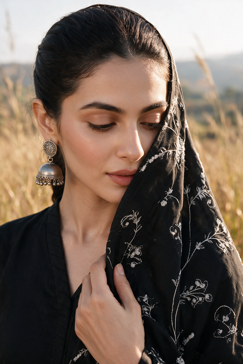 Sequin Shawl - 0011