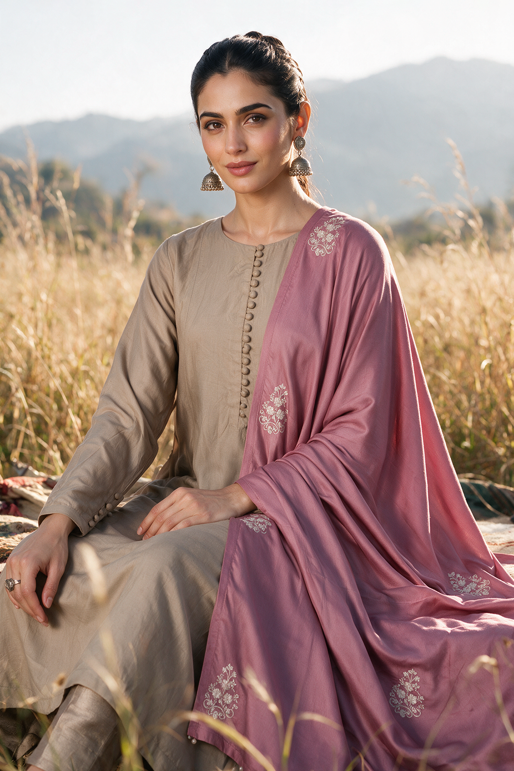 Sequin Shawl - 0020