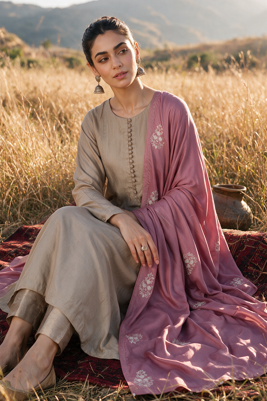 Sequin Shawl - 0020