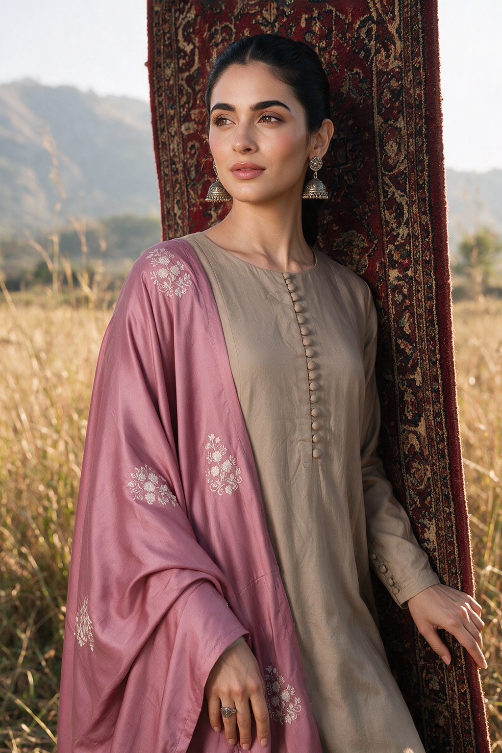 Sequin Shawl - 0020