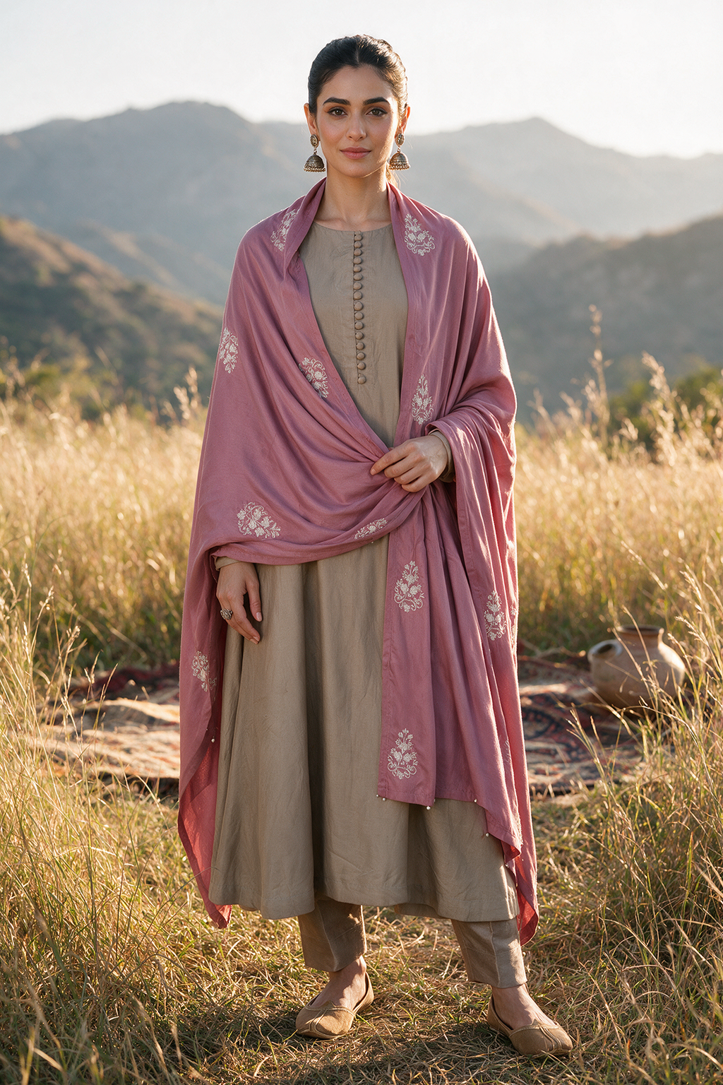 Sequin Shawl - 0020
