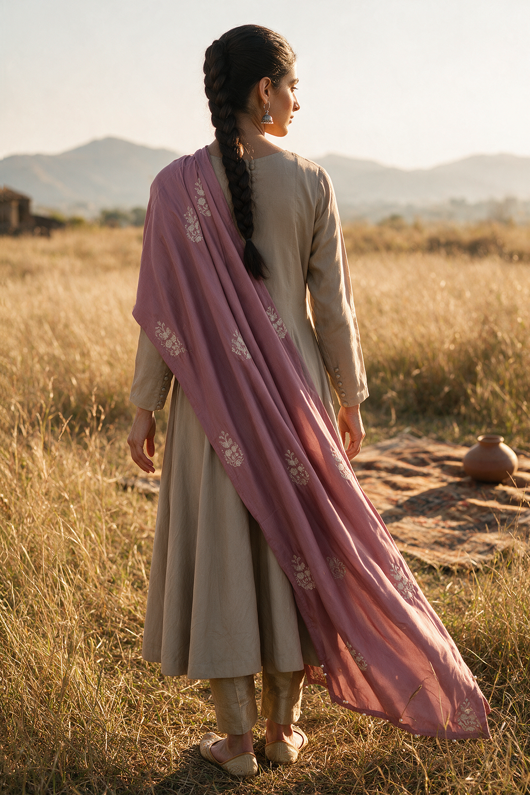 Sequin Shawl - 0020