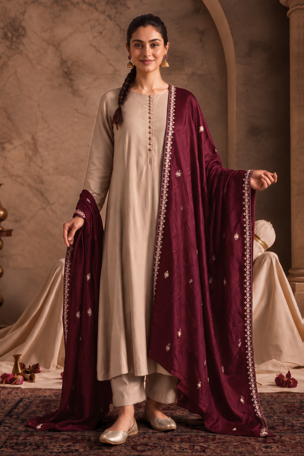 Sequin Shawl - 0026