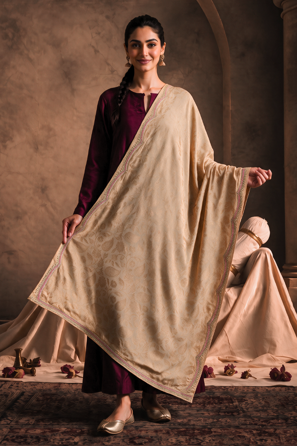Sequin Shawl - 0027