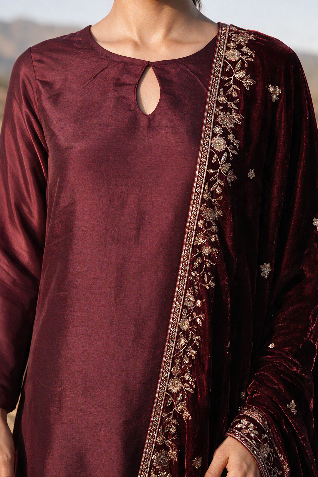 Sequin Shawl - 0032