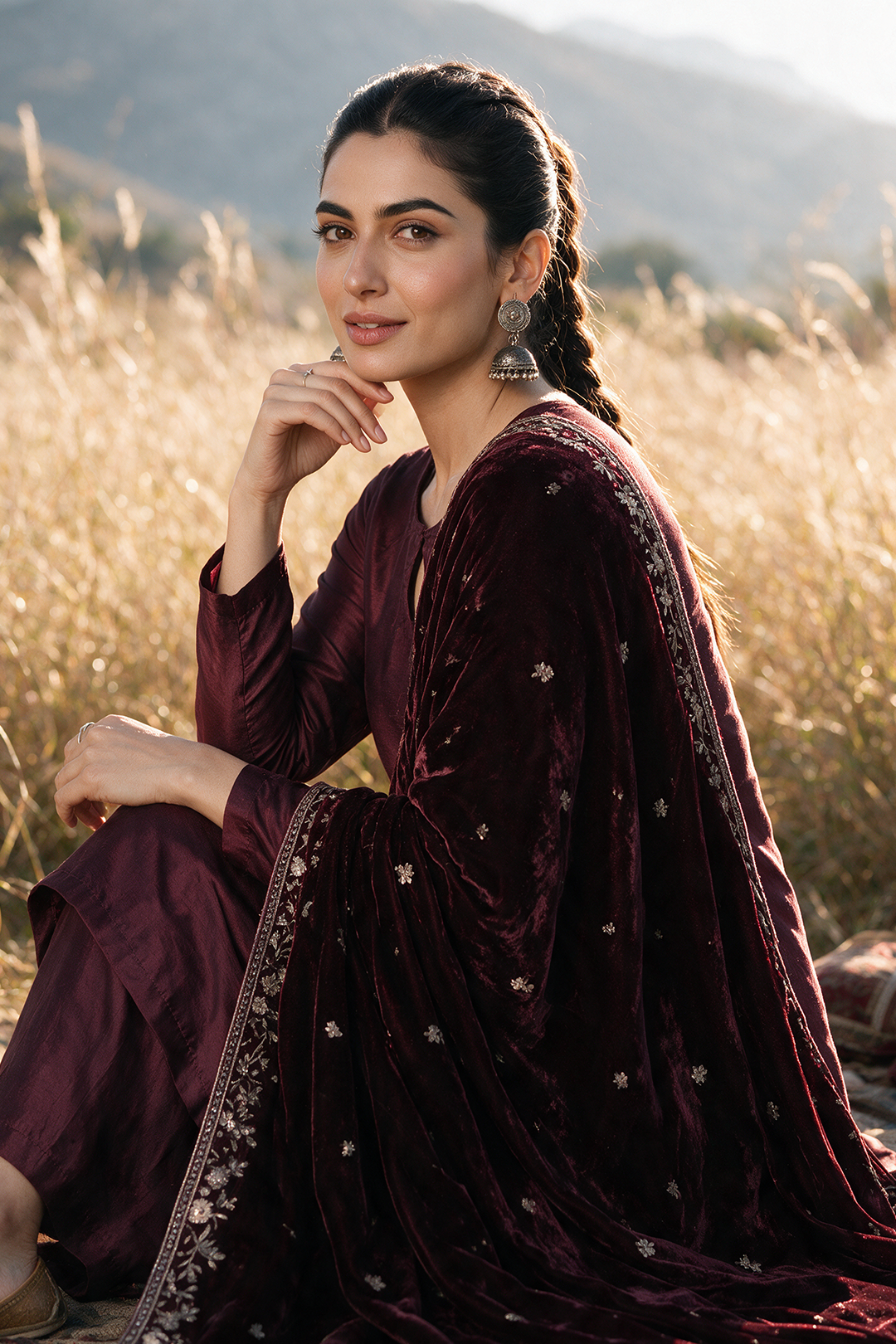 Sequin Shawl - 0032