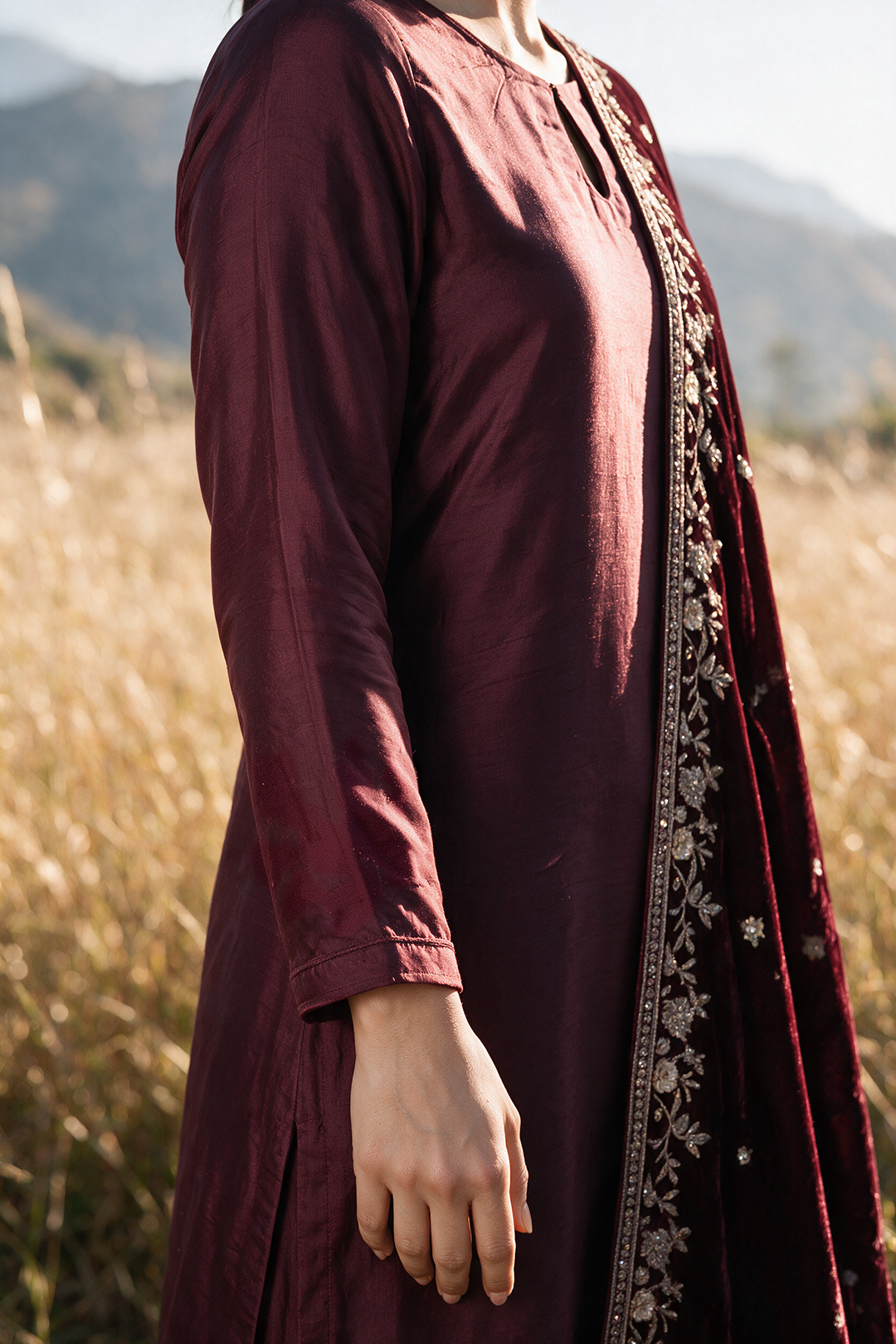 Sequin Shawl - 0032