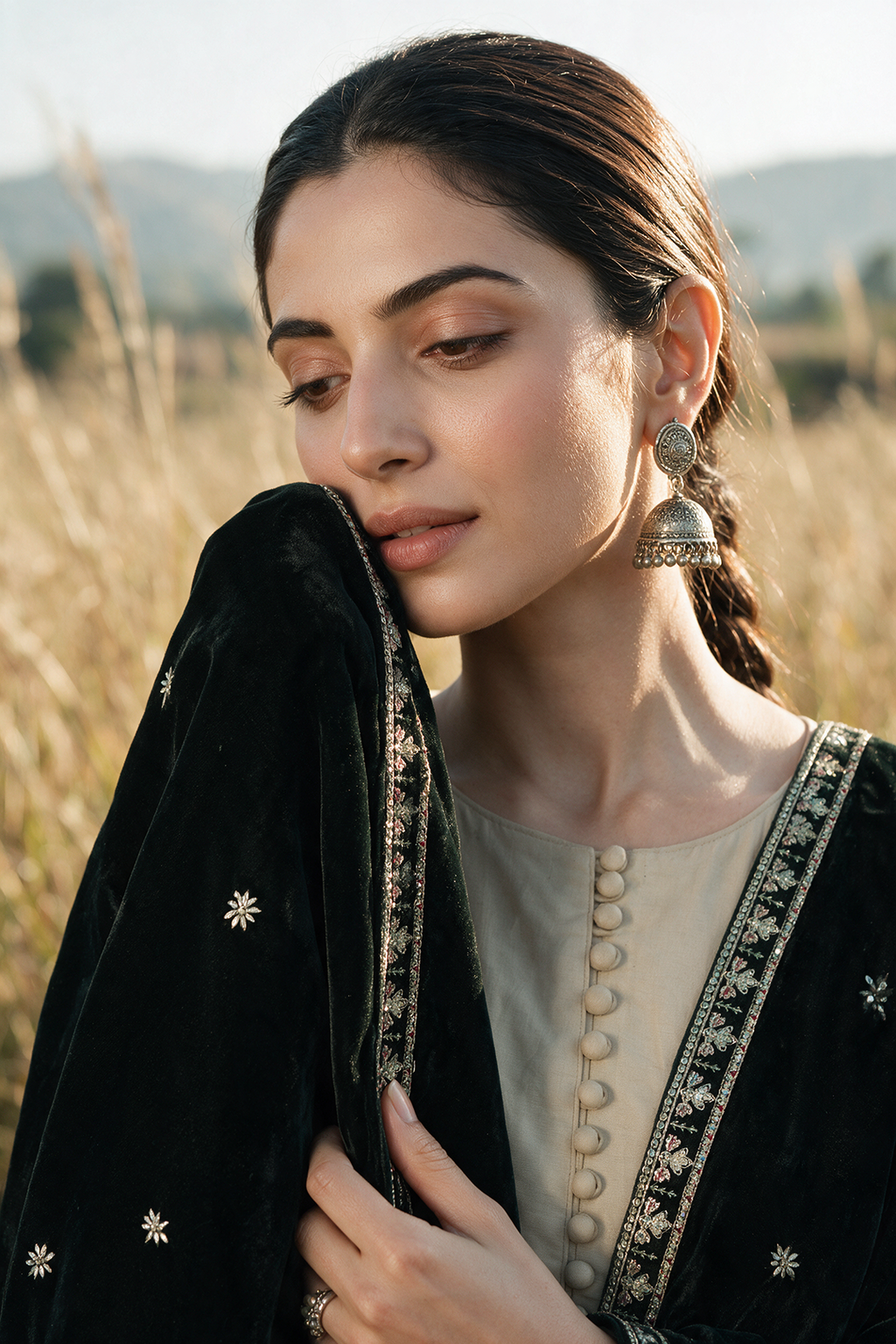 Sequin Shawl - 0033