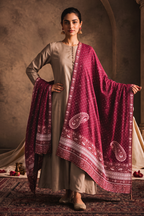 Chikankari Shawl - 0002