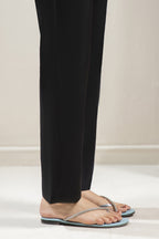 Straight Trouser Cotton Silk Black - 0025