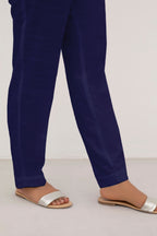 Straight Trouser Khaddar Navy Blue - 0003