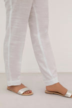 Straight Trouser Khaddar Off White - 0003