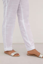 Straight Trouser Khaddar White - 0003