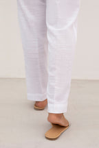 Straight Trouser Khaddar White - 0003