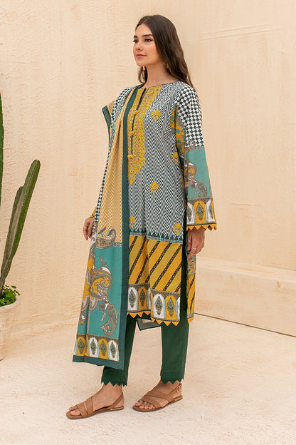 Embroidered Shirt Shalwar Dupatta - 0057