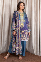 Embroidered Shirt Shalwar Dupatta - 0368