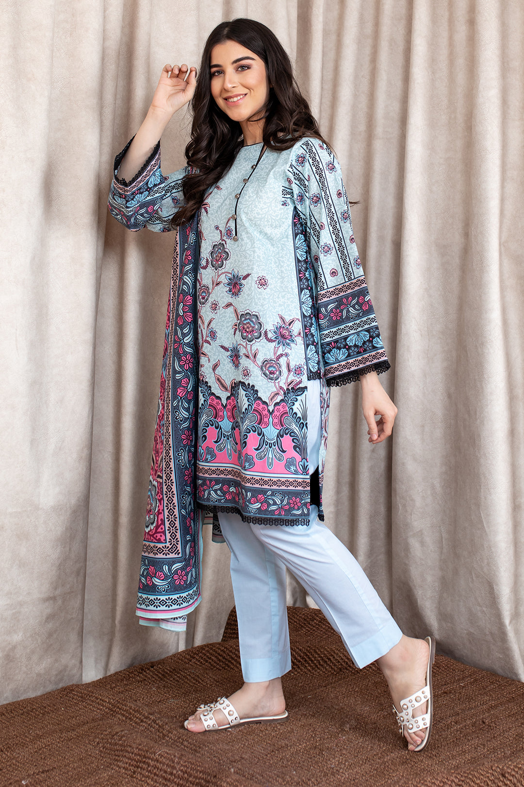 Shirt Shalwar Dupatta - 0343