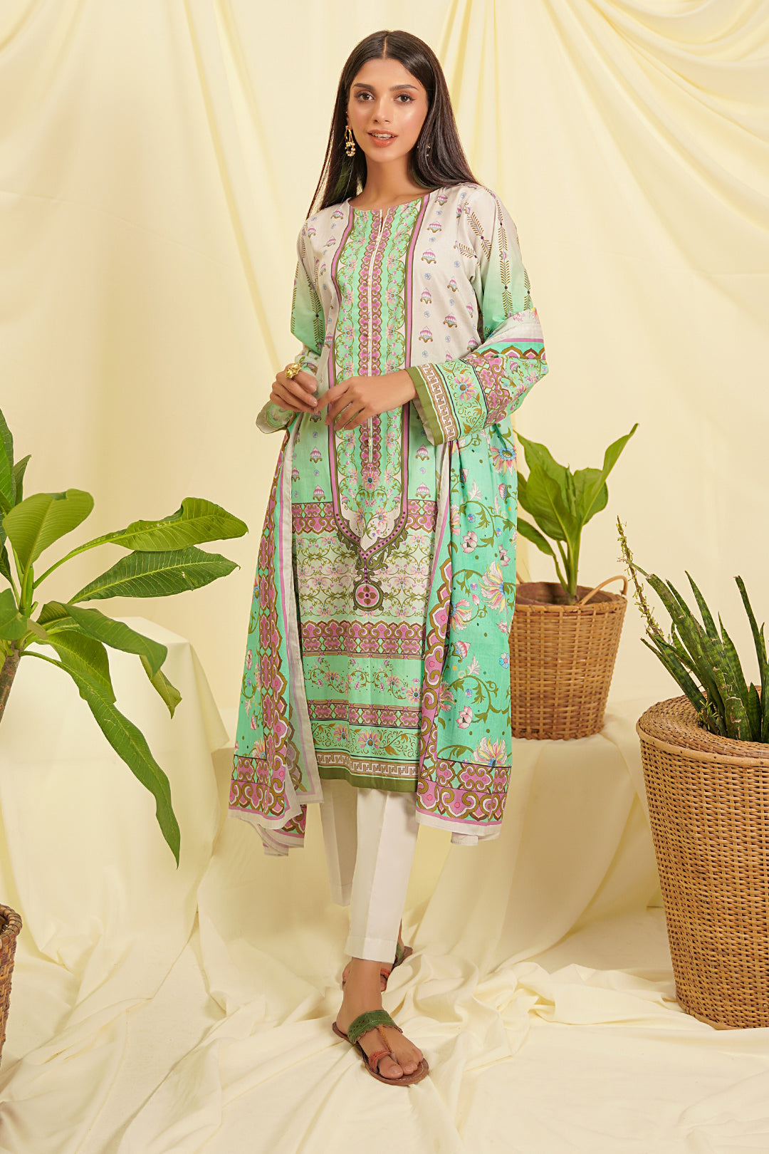 Shirt Shalwar Dupatta - 0362