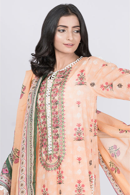 Embroidered Shirt Dupatta - 0573