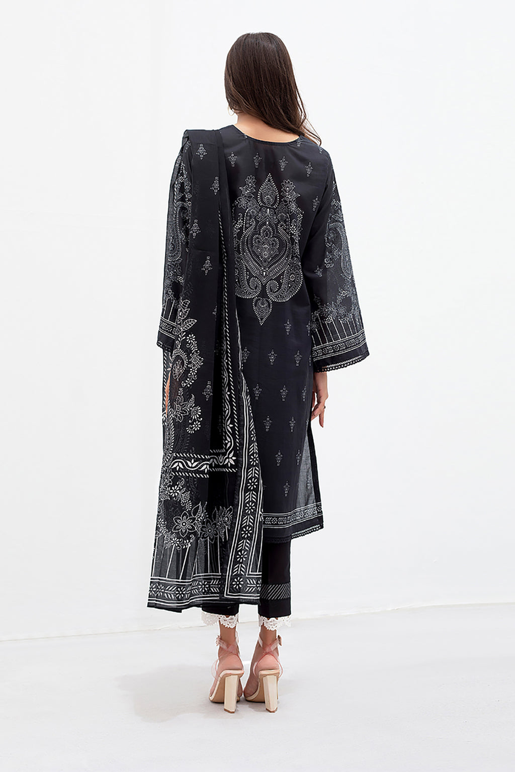 Embroidered Shirt Dupatta - 0624