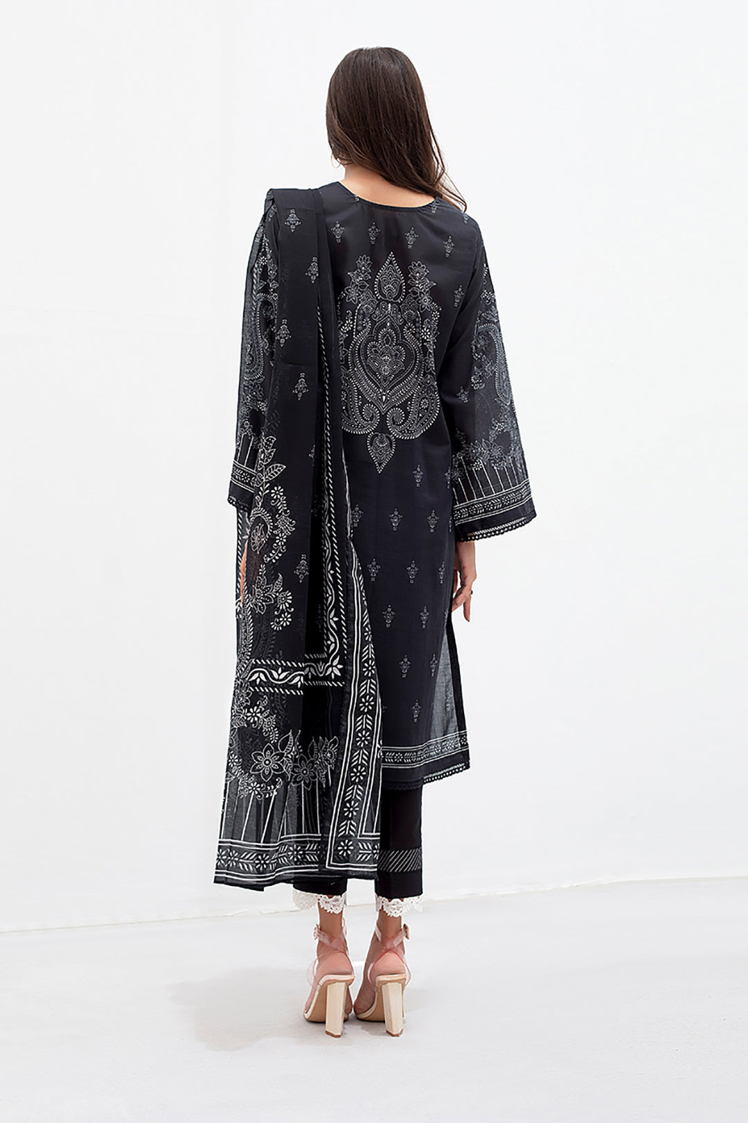 Embroidered Shirt Dupatta - 0624