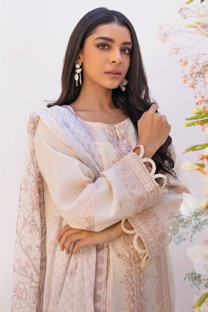 Embroidered Shirt Shalwar Dupatta - 0470