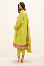 Embroidered Shirt Shalwar Dupatta - 0612