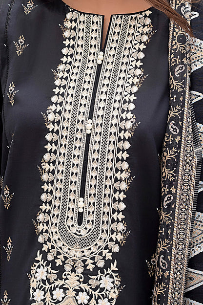 Embroidered Shirt Shalwar Dupatta - 0644