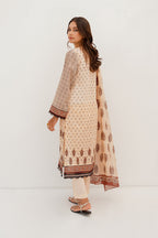 Embroidered Shirt Shalwar Dupatta - 0663
