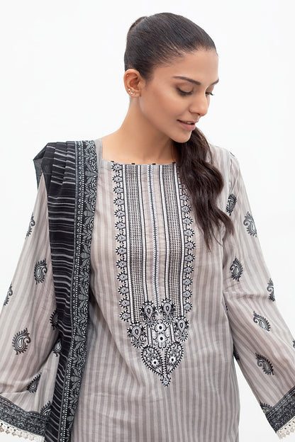 Embroidered Shirt Shalwar Dupatta - 0691