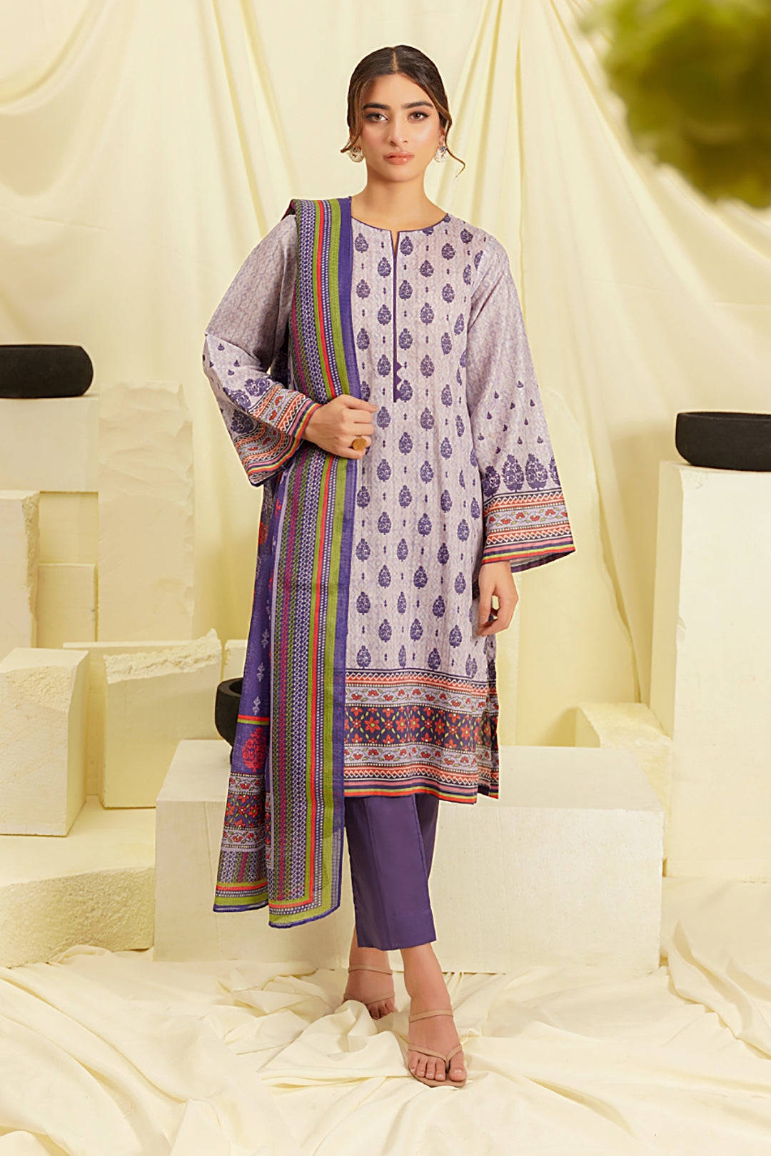 Shirt Shalwar Dupatta - 0583