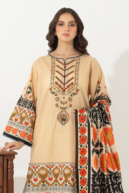 Embroidered Shirt Dupatta - 0611