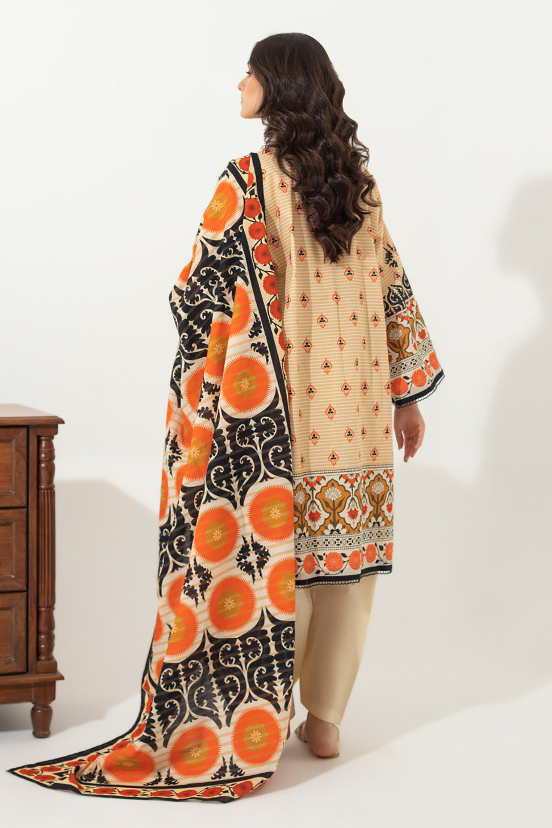 Embroidered Shirt Dupatta - 0611