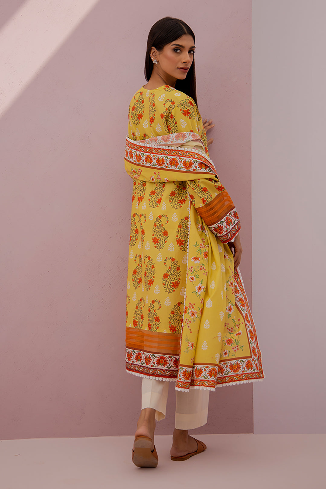 Embroidered Shirt Dupatta - 0871