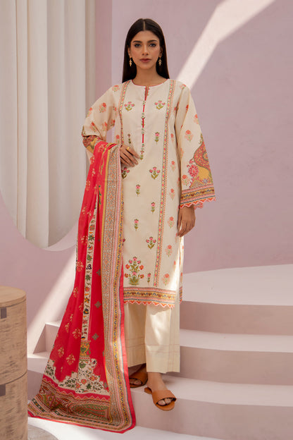 Embroidered Shirt Dupatta - 0872