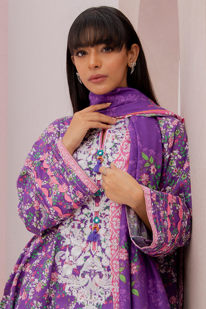 Embroidered Shirt Dupatta - 0873