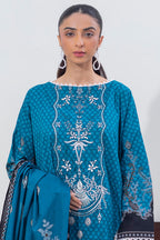 Embroidered Shirt Shalwar Dupatta - 0641