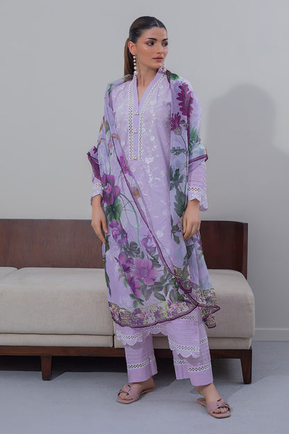 Embroidered Shirt Shalwar Dupatta - 0645