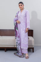 Embroidered Shirt Shalwar Dupatta - 0645