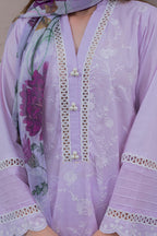 Embroidered Shirt Shalwar Dupatta - 0645