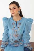 Embroidered Shirt Shalwar Dupatta - 0649