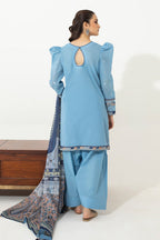 Embroidered Shirt Shalwar Dupatta - 0649