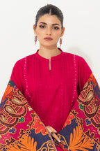 Embroidered Shirt Shalwar Dupatta - 0858