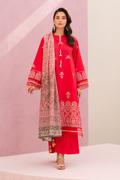 Embroidered Shirt Shalwar Dupatta - 0896