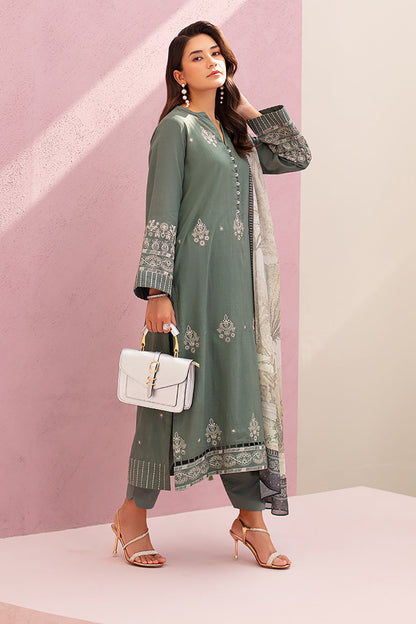 Embroidered Shirt Shalwar Dupatta - 0898